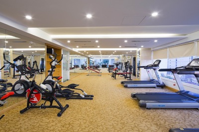 Phòng gym hiện đại và sang trọng