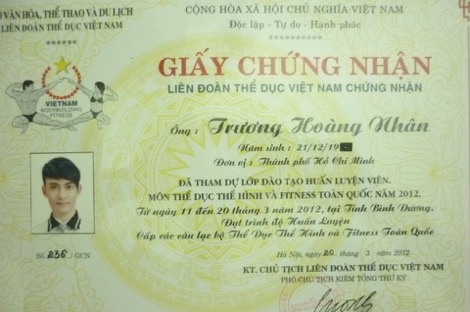 mở phòng tập thể hình