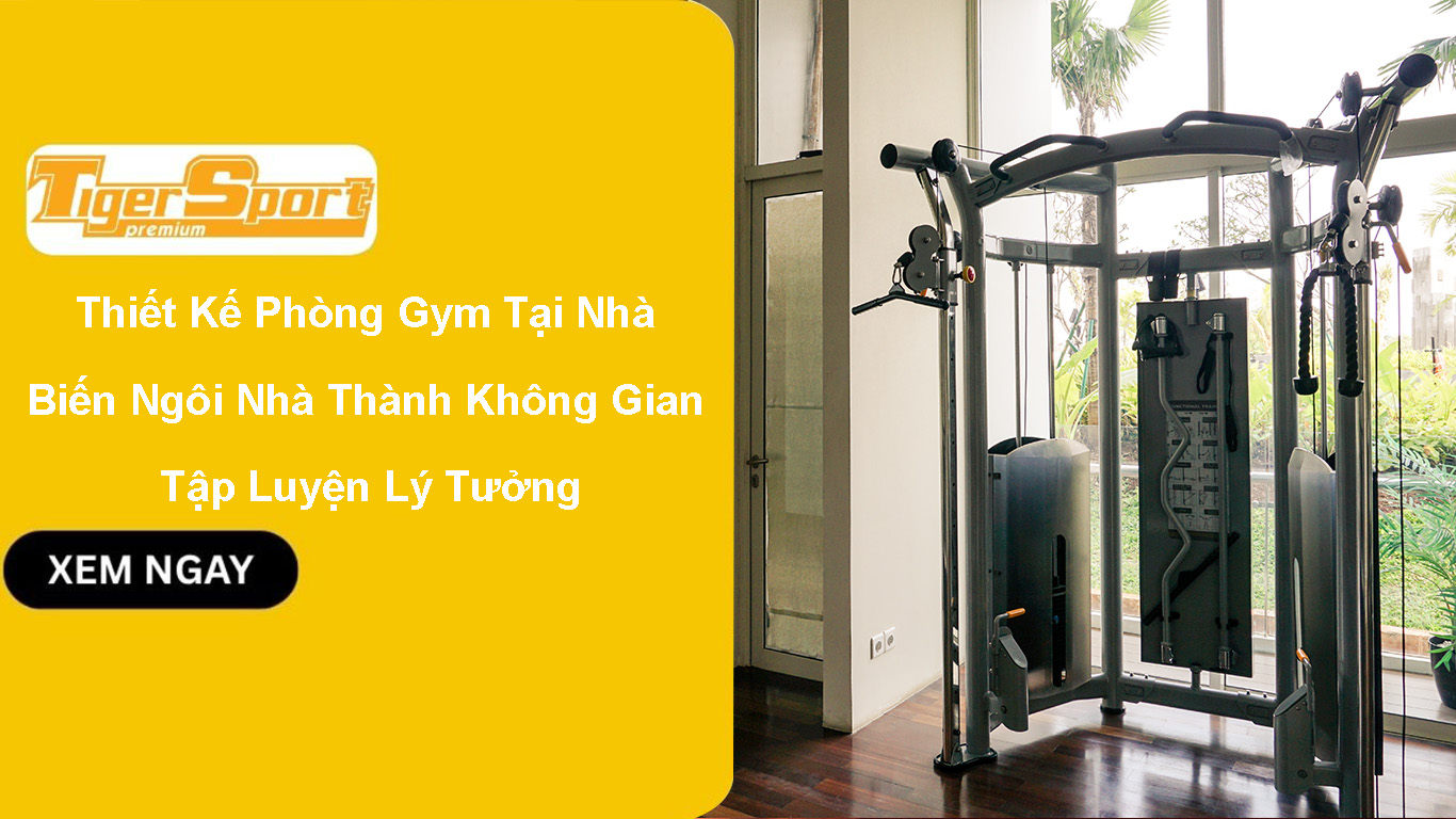 Thiết Kế Phòng Gym Tại Nhà 2025 – Biến Ngôi Nhà Thành Không Gian Tập Luyện Lý Tưởng