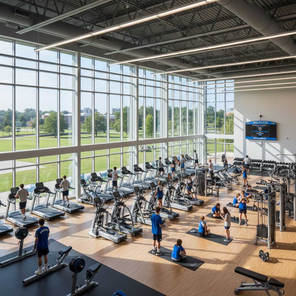 Lắp đặt phòng gym trường học: Nâng tầm thể chất học đường