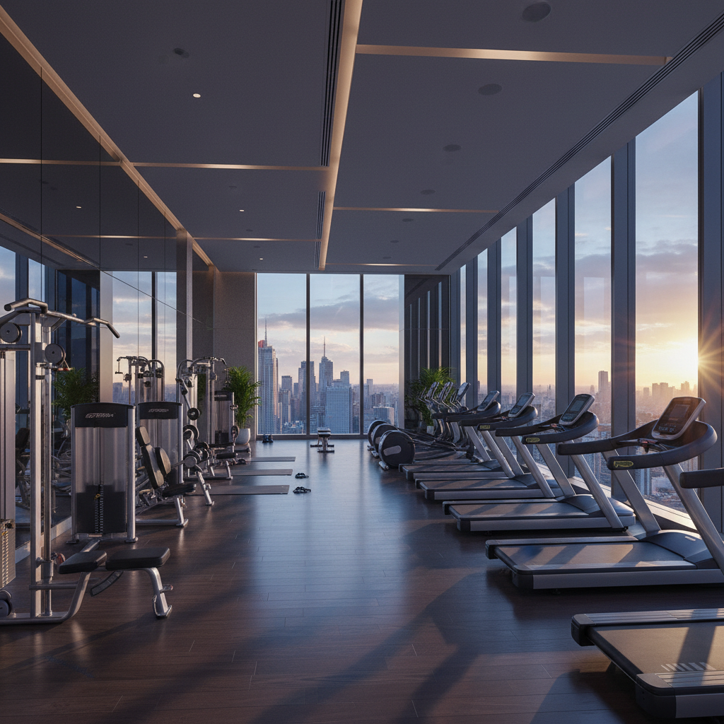 Giải pháp thiết kế phòng gym dự án bất động sản tối ưu nhất